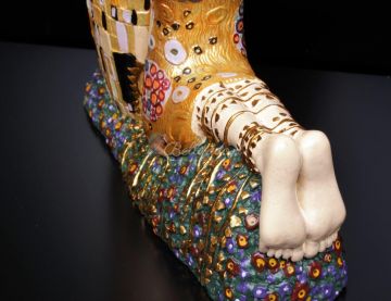 POCAŁUNEK, Gustav Klimt, Parastone, wysokość 30 cm