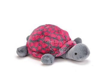 ŻÓŁW, Tootle Tortoise Pink, Jellycat, dł. 30 cm