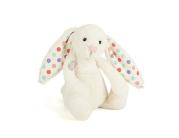 KRÓLIK, Bashful Dot Bunny, Jellycat, wys. 18 cm