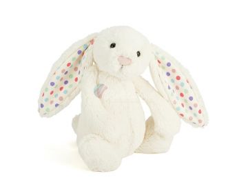 KRÓLIK, Bashful Dot Bunny, Jellycat, wys. 31 cm