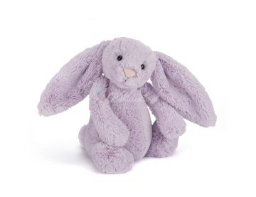 KRÓLIK, Bashful Hyacinth Bunny, Jellycat, wys. 18 cm
