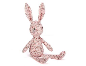 KRÓLIK GRZECHOTKA, Petal Bunny Rattle, Jellycat, wys. 19 cm