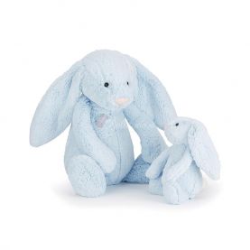 KRÓLIK Bashful Blue Bunny, Jellycat, wys. 51 cm