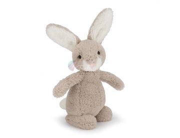 KRÓLIK, Bobtail Beige Bunny, Jellycat, wys. 17 cm