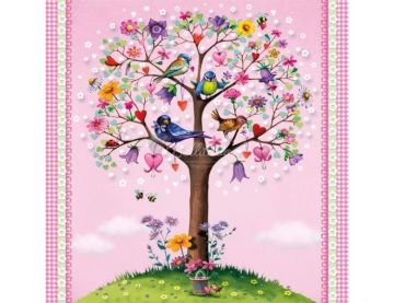 SERWETKI  - ZESTAW Love Tree, PPD, 60 szt., 33 x 33 cm