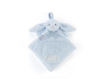PLUSZOWA KSIĄŻECZKA niebieski królik, Blue My Bunny Book, Jellycat, wys. 15 cm