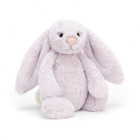 KRÓLIK Bashful Lavender Bunny, Jellycat, wys. 31 cm