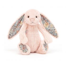 KRÓLIK Blossom Blush Bunny (pastelowy róż), Jellycat, wys. 18 cm
