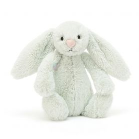KRÓLIK Bashful Seaspray Bunny (pastelowa zieleń), Jellycat, wys. 18 cm