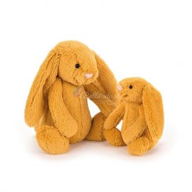 KRÓLIK Bashful Saffron Bunny (szafranowy), Jellycat, wys. 18 cm