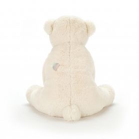 PLUSZOWY MIŚ POLARNY (duży) Perry Polar Bear, Jellycat, wym. H36 x W36 cm