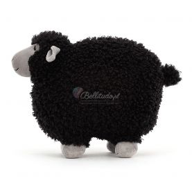 PLUSZOWA CZARNA OWCA Rolbie Black Sheep (mała), Jellycat, wys. 15 cm