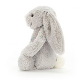 PROMOCJA KRÓLIK Bashful Silver Bunny, Jellycat, wys. 31 cm
