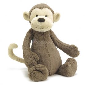 MAŁPKA Bashful Monkey (duża), Jellycat, wys. 51 cm