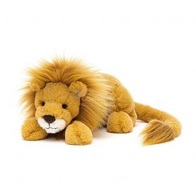 PLUSZOWY LEW (mały) Louie Lion, Jellycat, wym. 8 x 29 cm