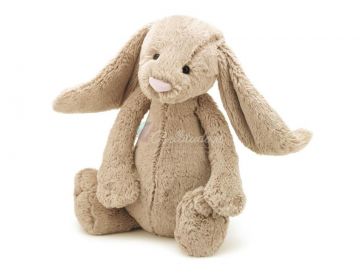 KRÓLIK Bashful Beige Bunny, Jellycat, wys. 36 cm