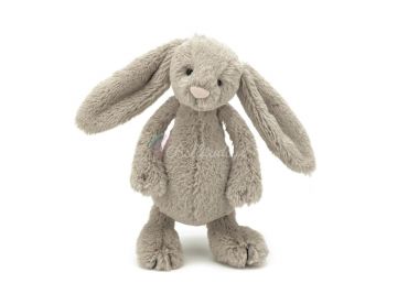 KRÓLIK Bashful Beige Bunny, Jellycat, wys. 18 cm