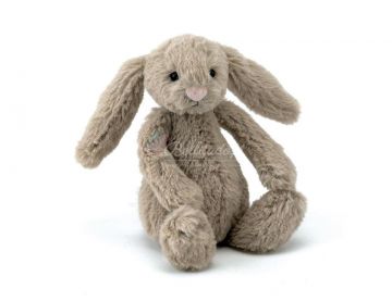 KRÓLIK Bashful Beige Bunny, Jellycat, wys. 13 cm